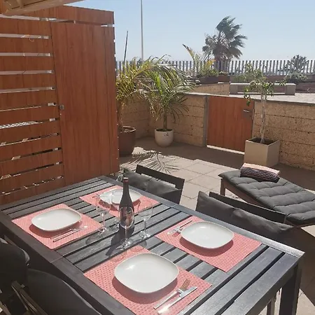 Modern Sea View Duplex With Parking And Aircon El Médano